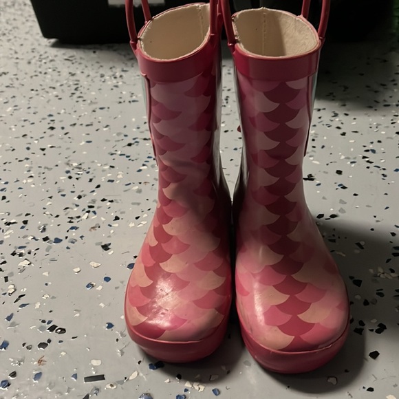 Girls mermaid rain boots - Picture 2 of 4